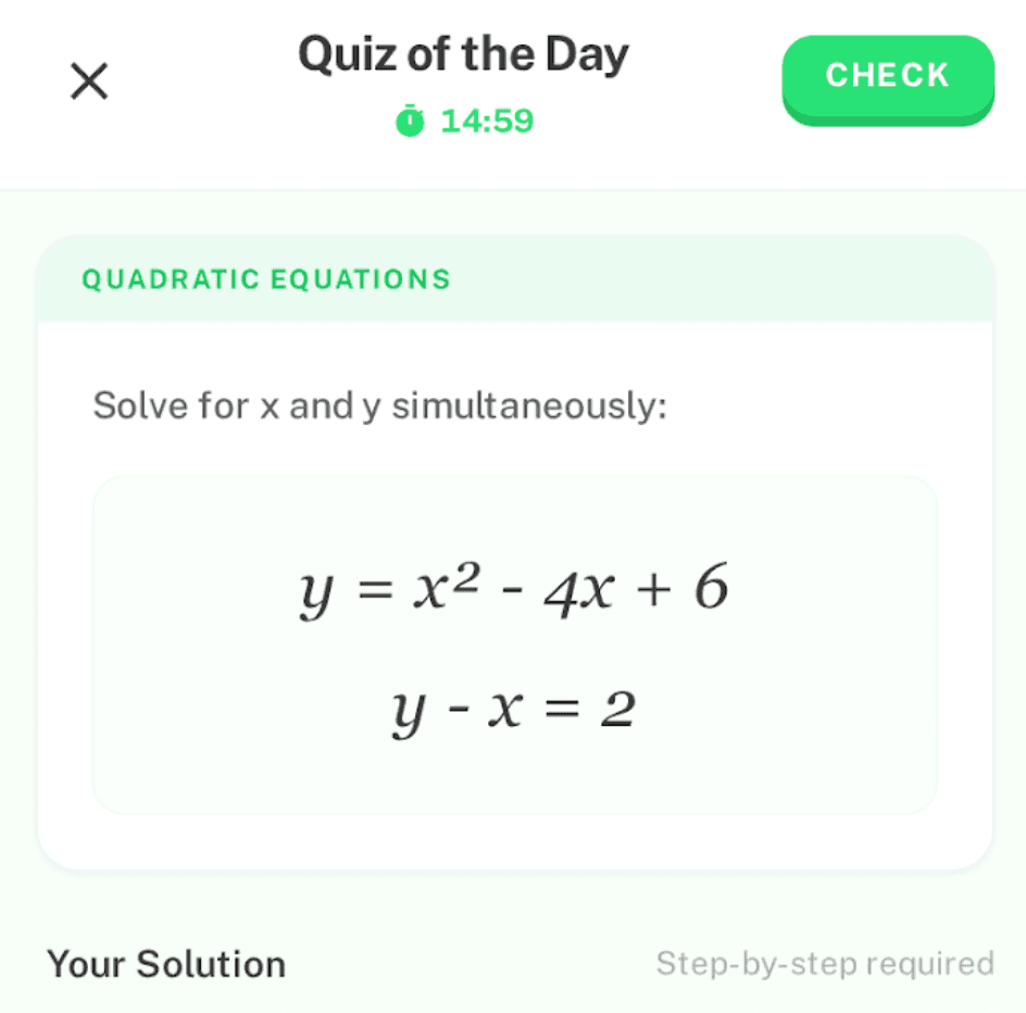 ⏱️ Daily CAPS Quizzes